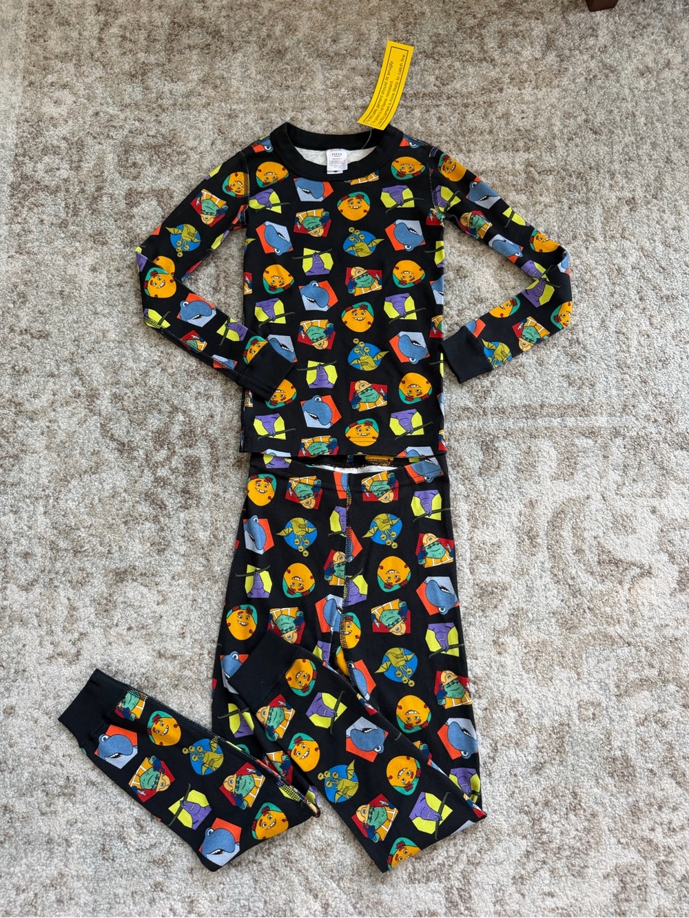 Hanna Andersson Disney Pixar Monsters Kids Pajama Set